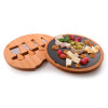Greta Bamboo Slate Cheese Boards Presented